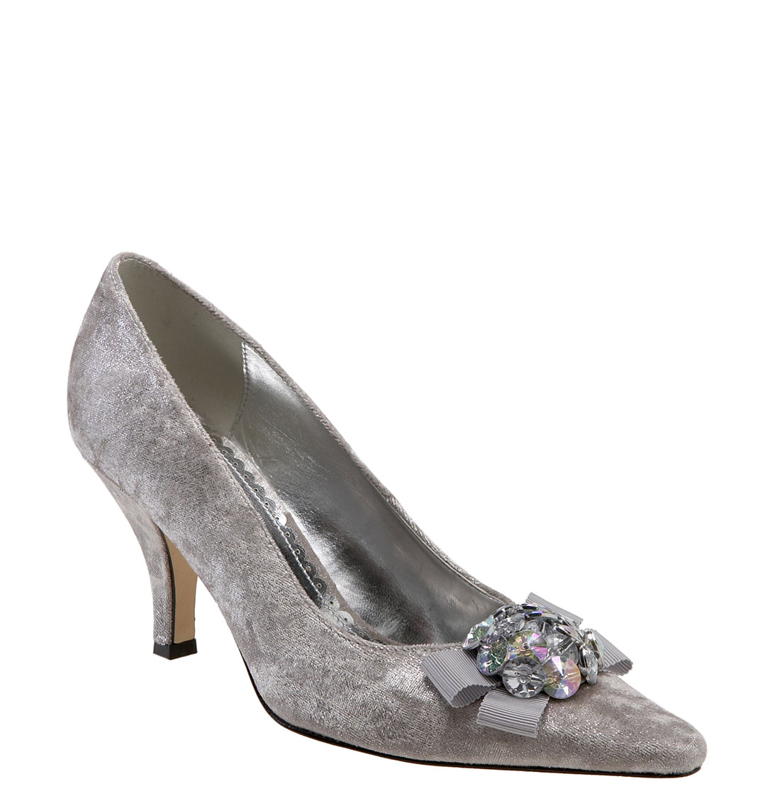 J. Reneé Alexis Pump in Silver (brushed silver) | Lyst