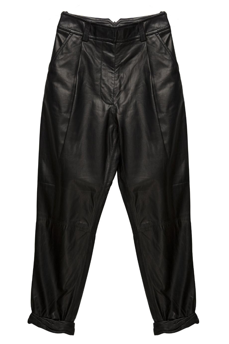 3.1 Phillip Lim Leather Harem Pants in Black | Lyst