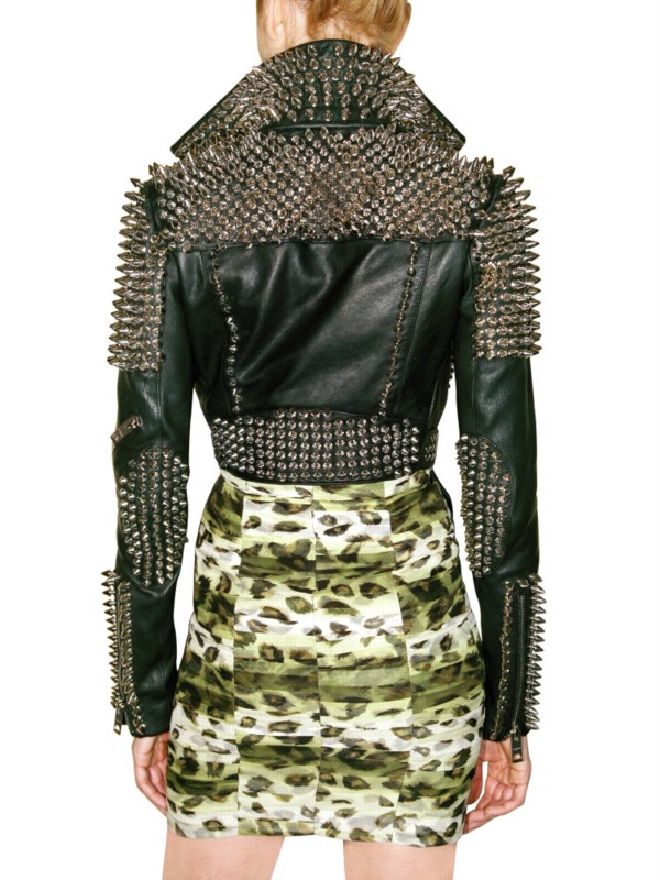 Surichinmoi Melancholie Reactor Burberry Prorsum Studded Leather Jacket in Black | Lyst