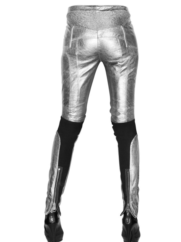 burberry pants silver