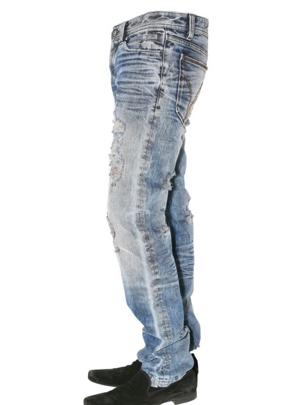 Dolce &amp; Gabbana Audacious Destroyed Jeans in Blue for Men