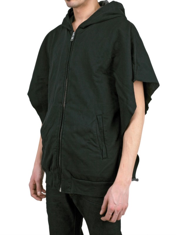 hooded kimono jacket