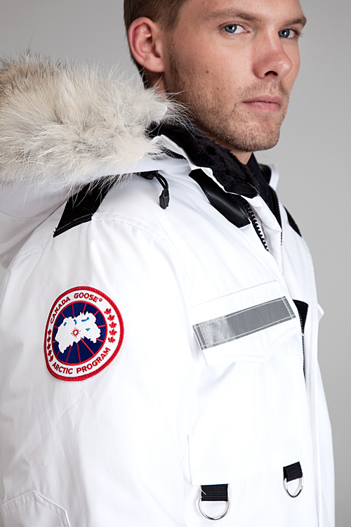 Lyst - Canada Goose Resolute White Parka in White for Men