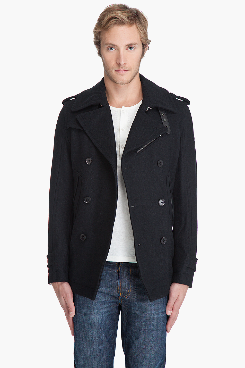 Diesel Wittor Peacoat In Black For Men Lyst