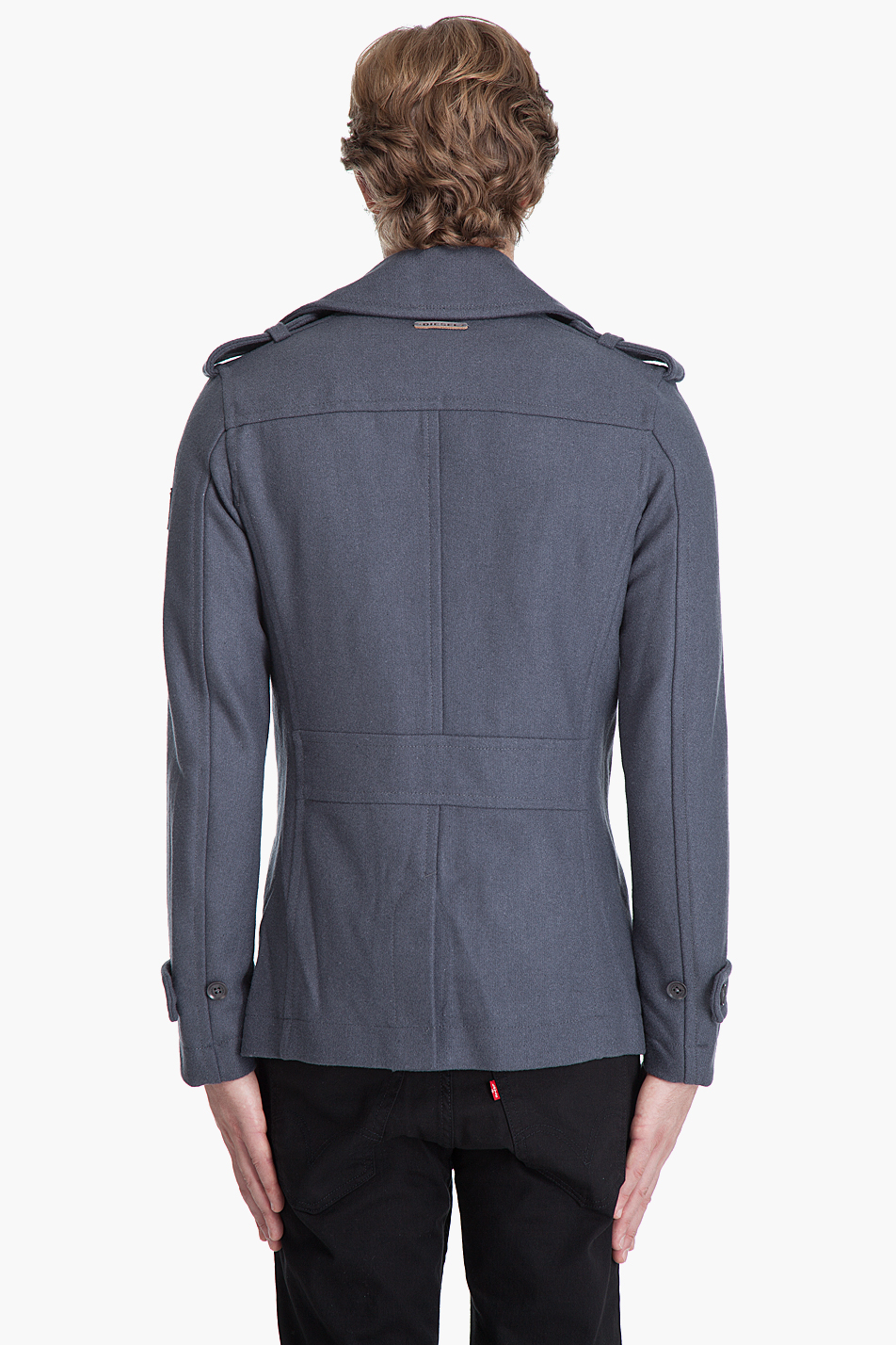 Diesel Wittor Peacoat in Gray for Men Lyst