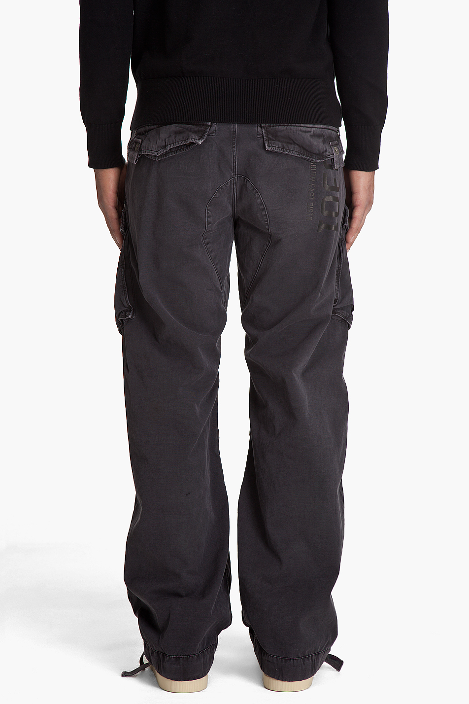 G-Star RAW Rovic Loose Cargo Pants in Black for Men | Lyst