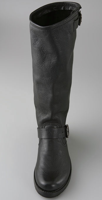 Frye Veronica Slouch Boots in Black | Lyst