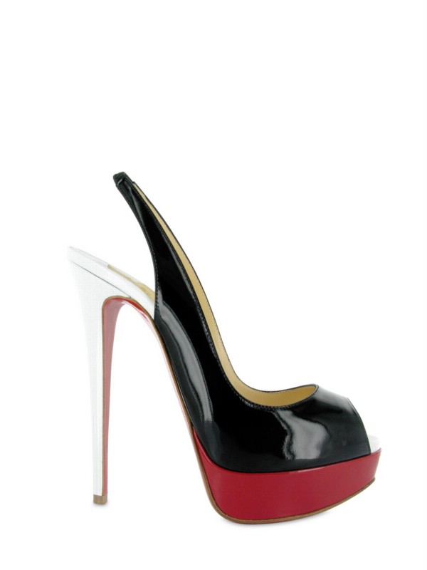 replica mens louboutin - christian louboutin lady peep sling 150 | Landenberg Christian ...