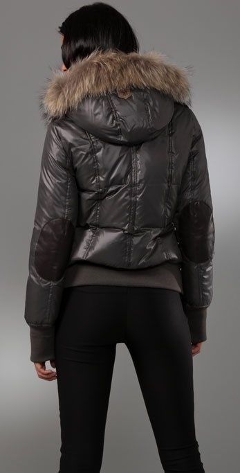 Lyst - Mackage Peaches Puffer Jacket in Gray