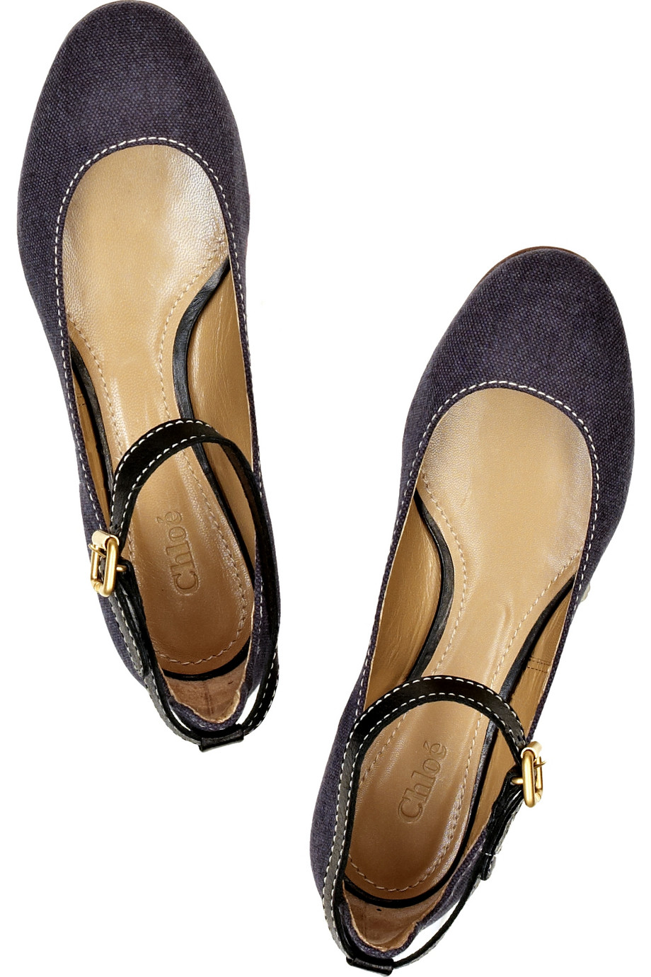ballet flats canvas