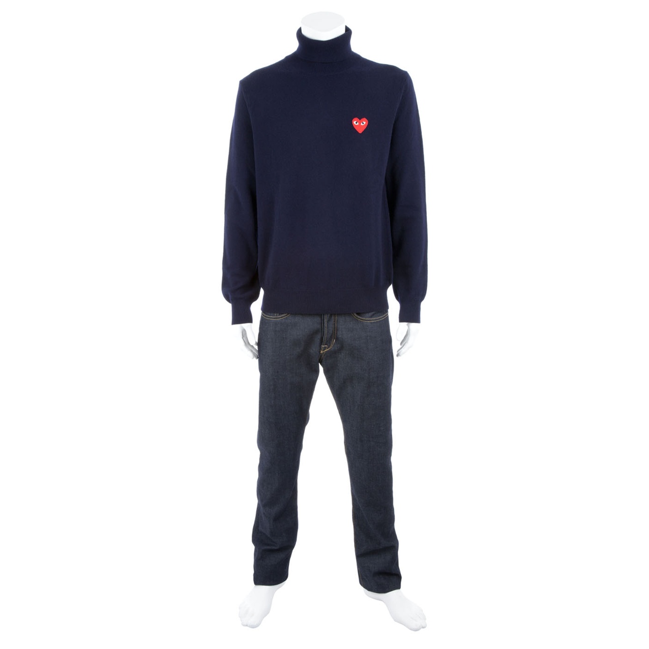comme de garcon turtleneck
