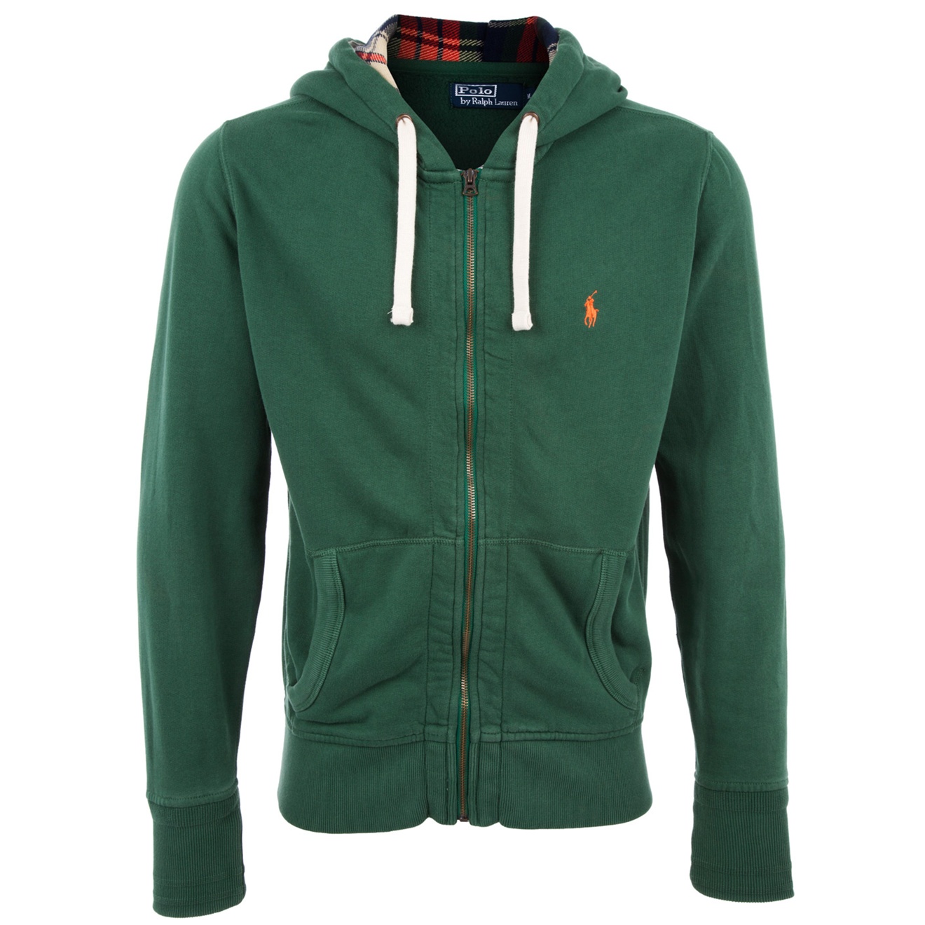 ralph lauren green zip hoodie