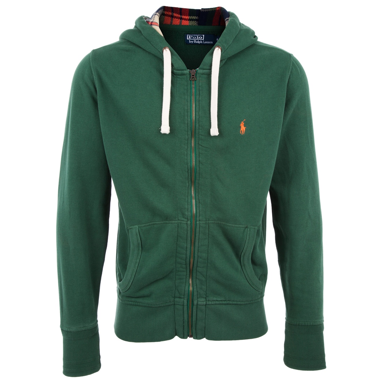 Polo ralph lauren Zip-through Hoodie in Green for Men | Lyst