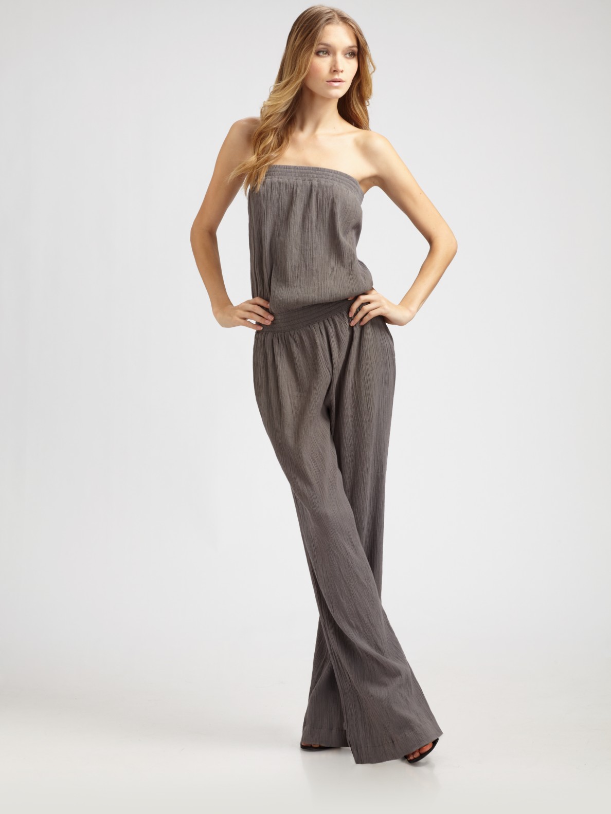 gray jumpsuits