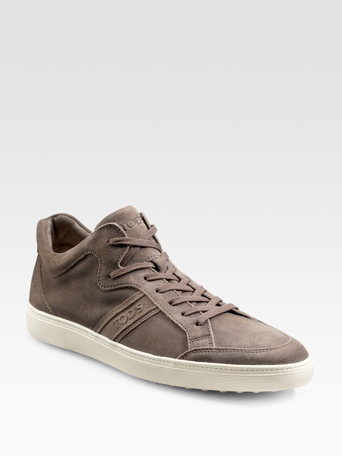 Tod's Polacco Sport Cassetta Sneakers/suede in Brown (Natural) for Men -  Lyst