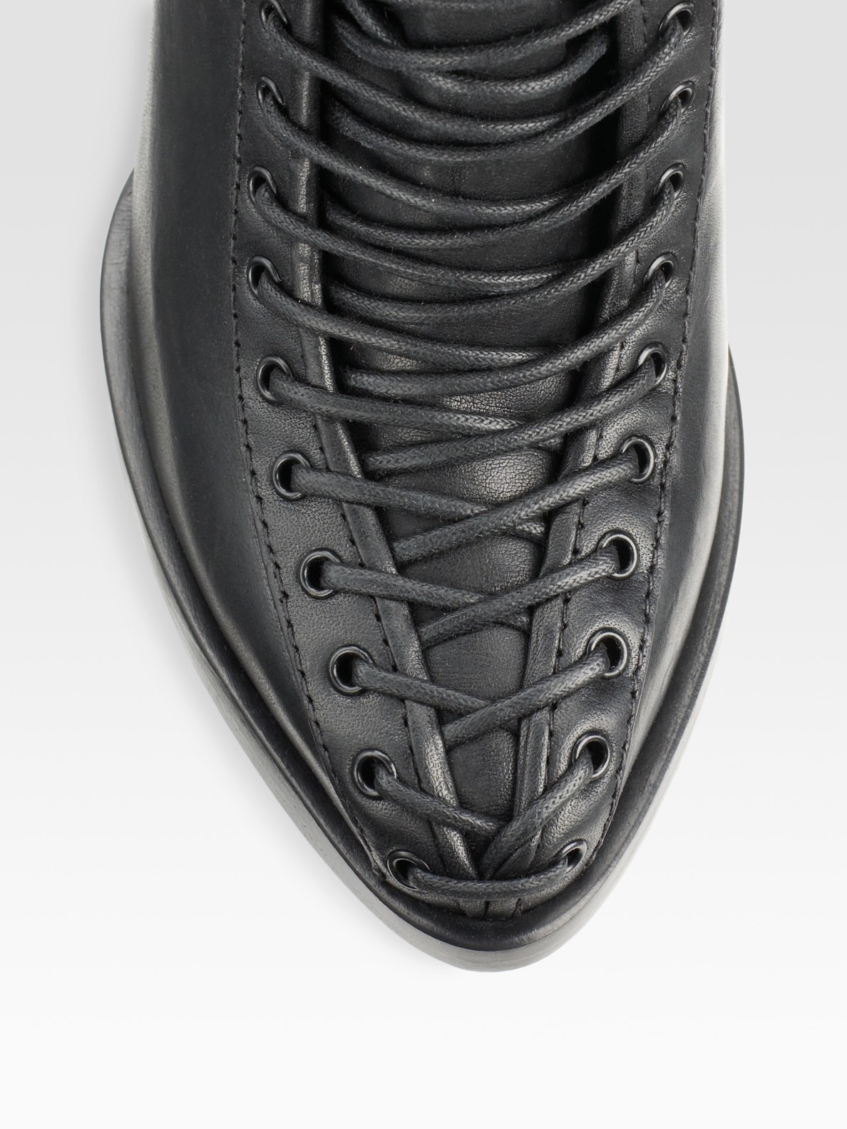 givenchy lace up boots