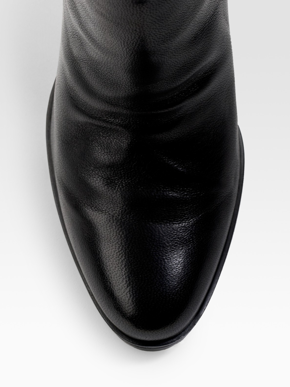 Jimmy Choo Jump Over-the-knee Calfskin Boots in Black - Lyst