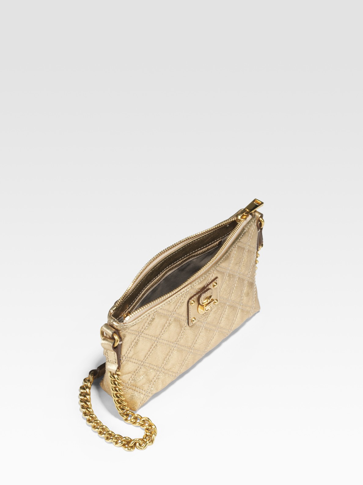 Marc Jacobs Vanessa Simple Single Metallic Mini Bag Lyst