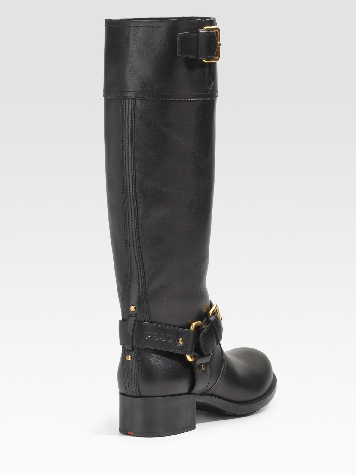 prada moto boots
