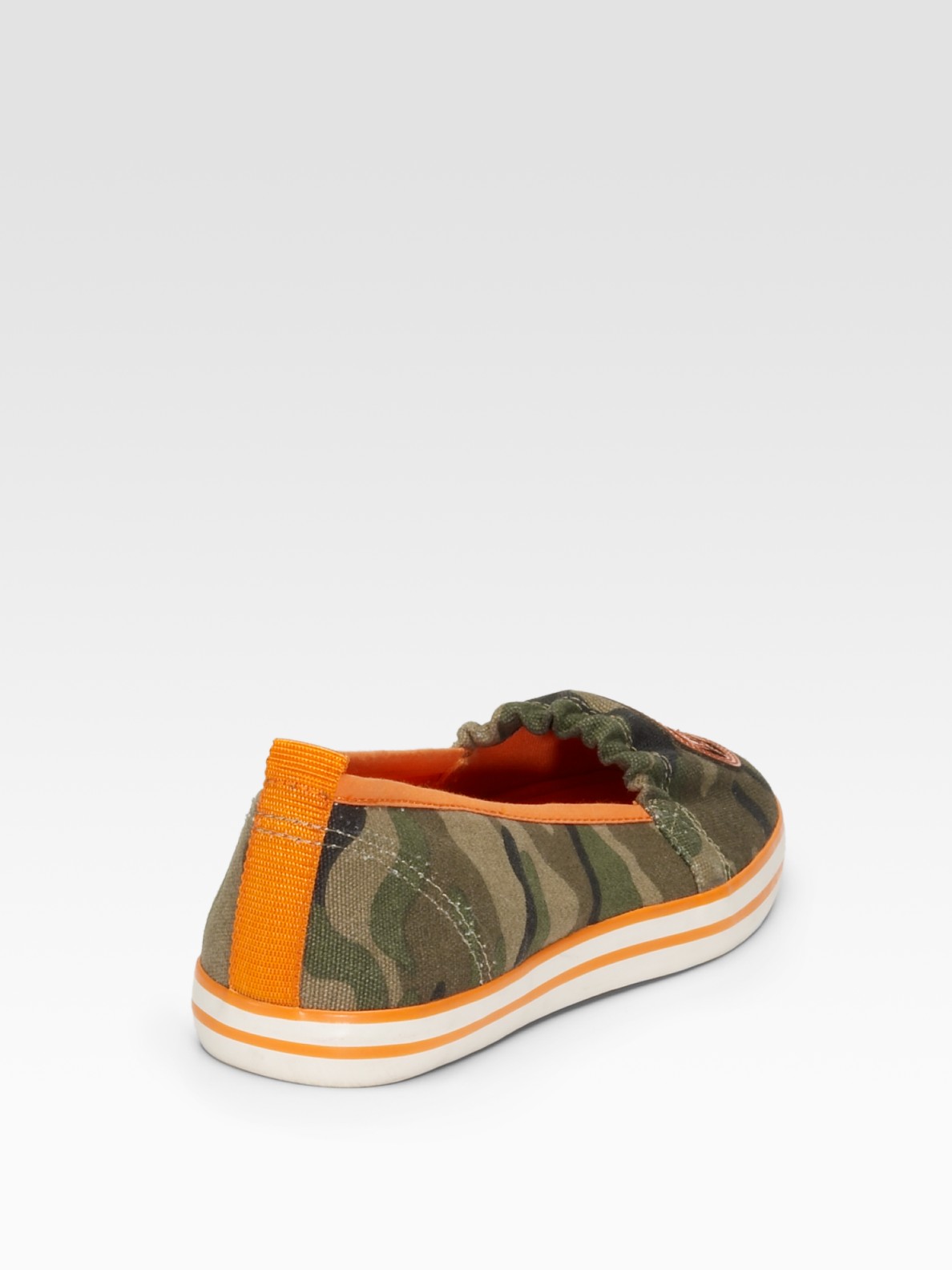 tory burch canvas sneakers