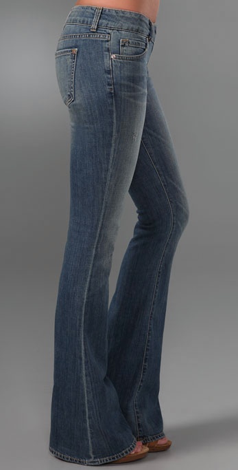 vince wide leg flare jeans