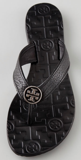 Tory Burch Sandals Black Plastic ref.34336 - Joli Closet