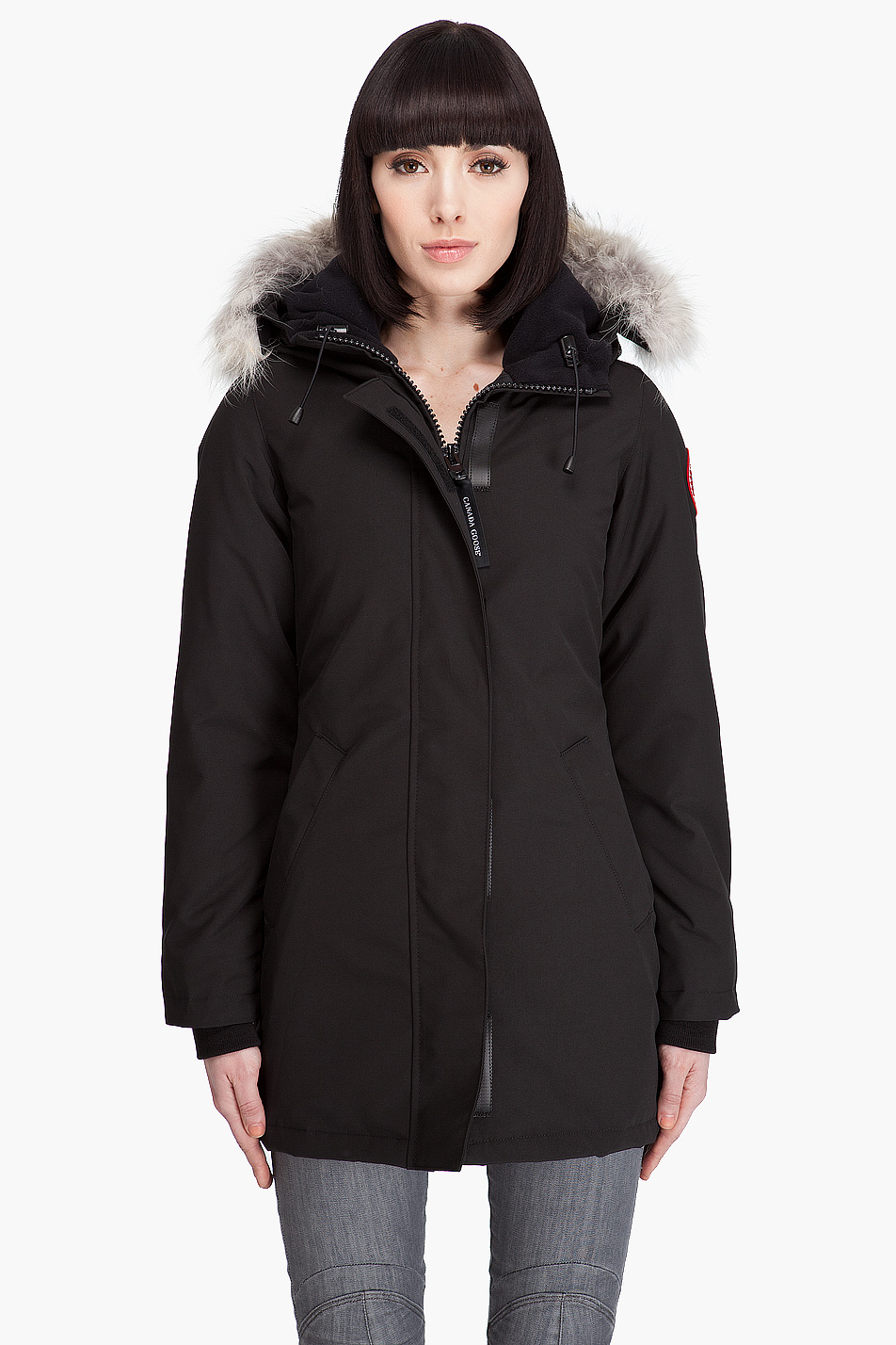 Lyst - Canada Goose Victoria Parka in Black