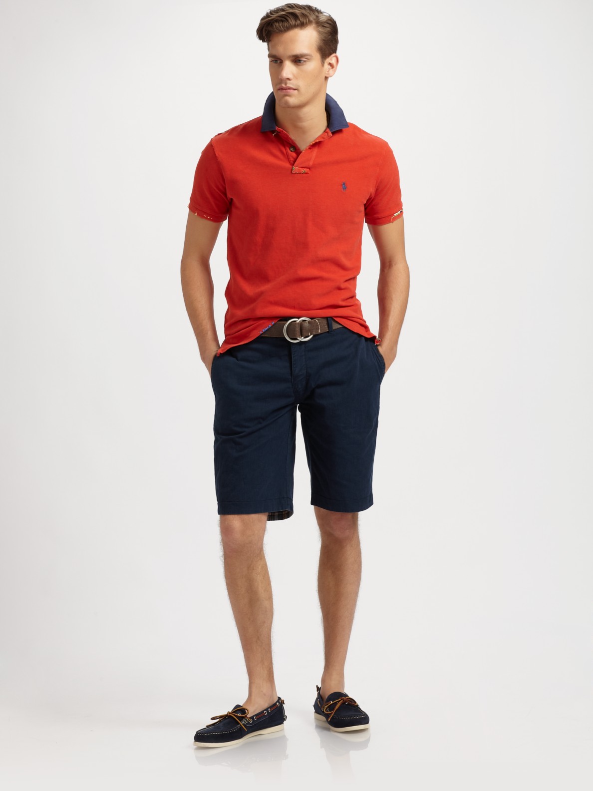 Lyst - Polo Ralph Lauren Reversible Lagos Shorts in Blue for Men