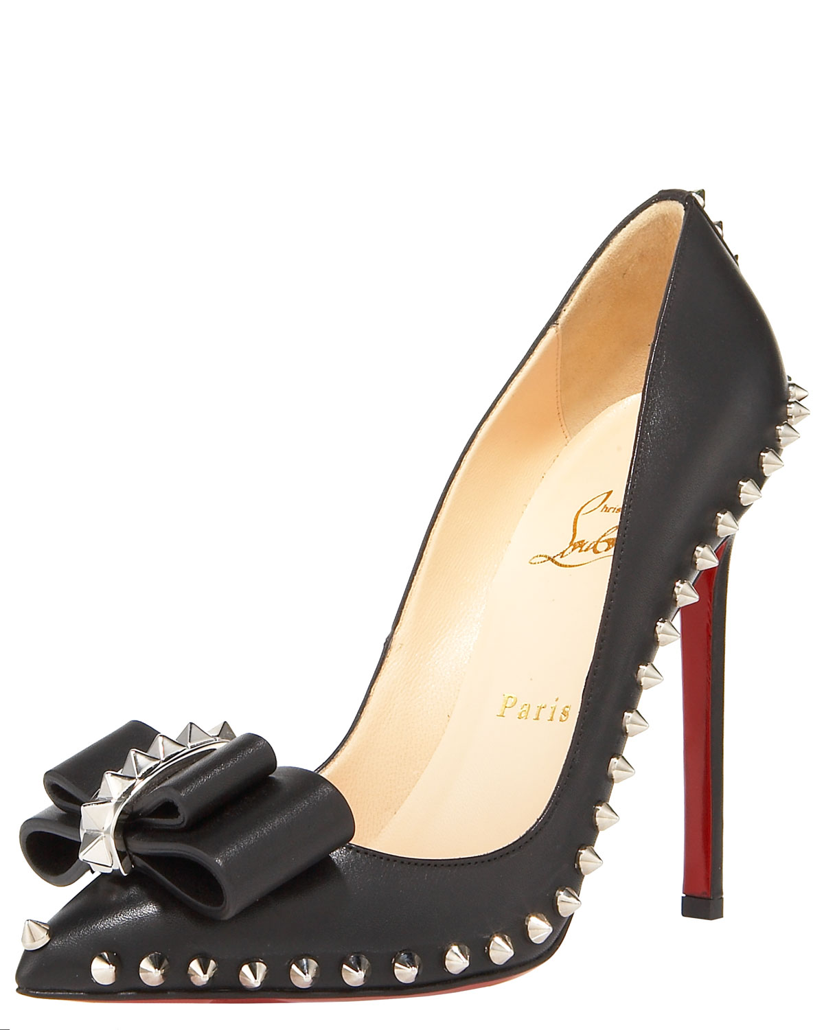 louboutin with bow