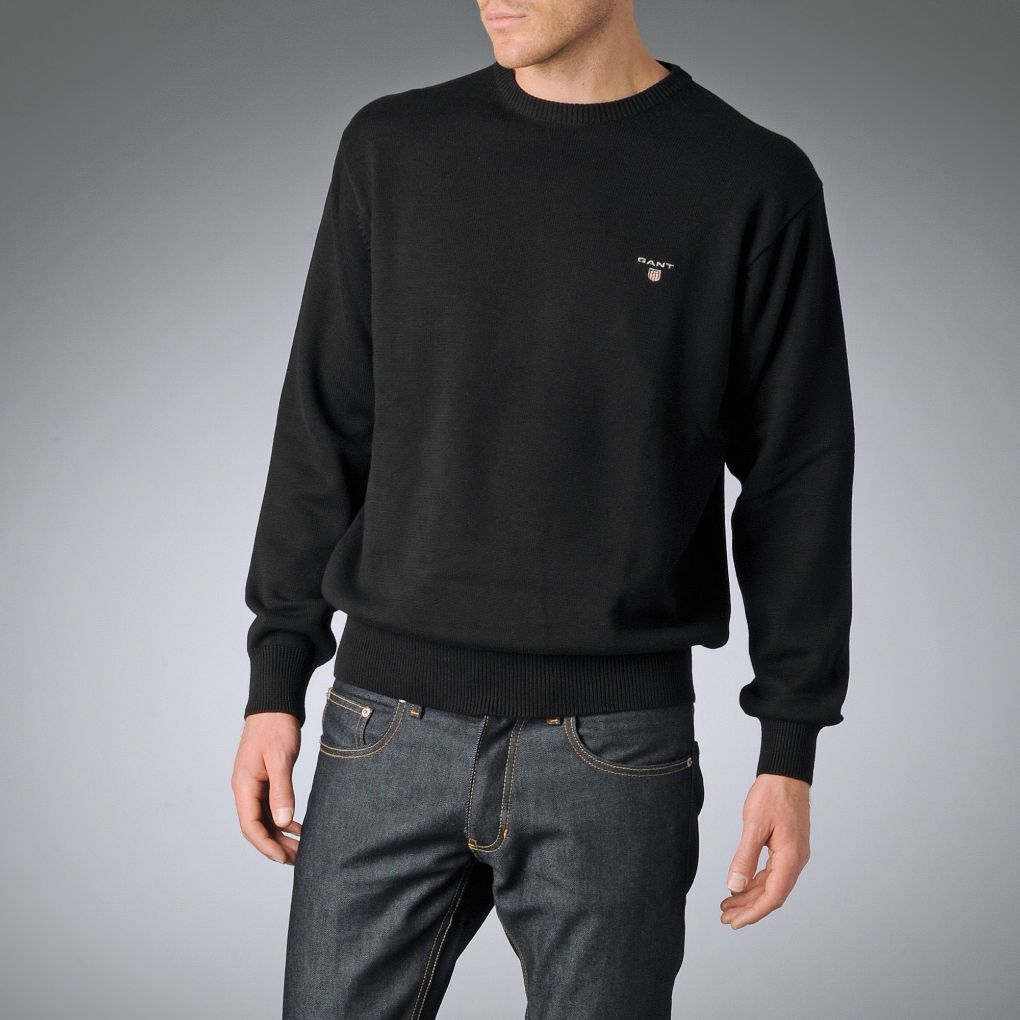 gant black jumper