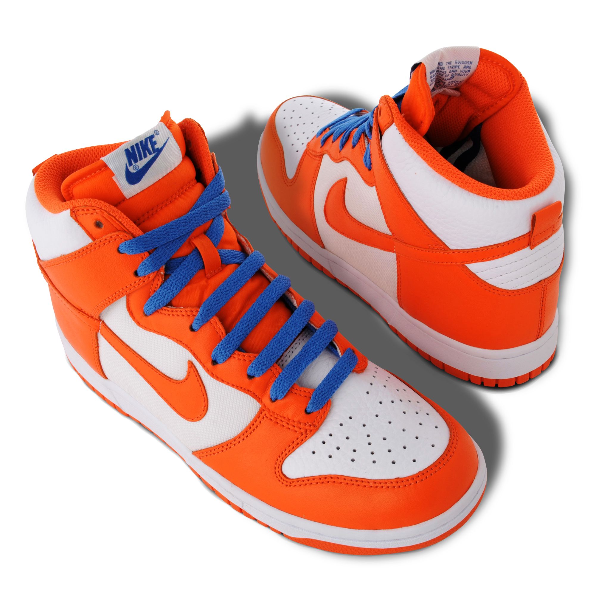 orange nike shoes high tops