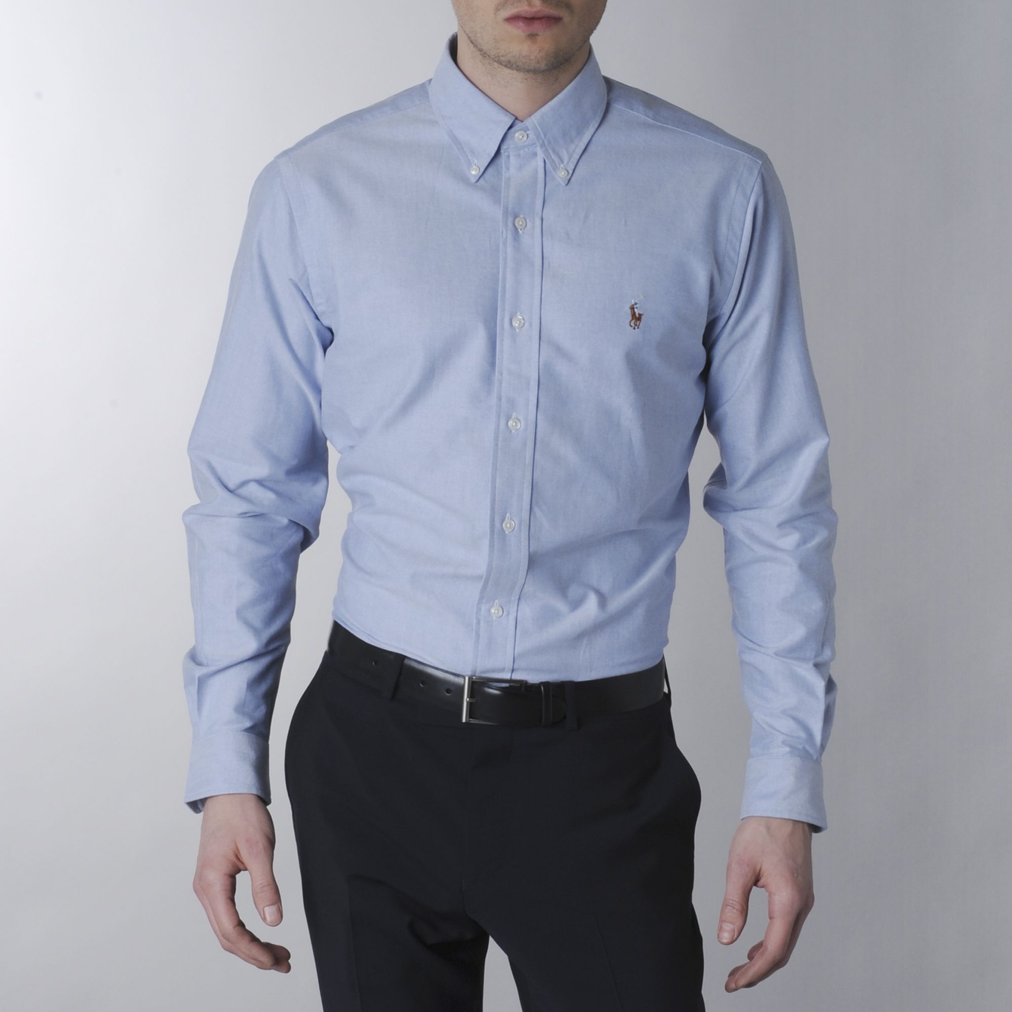 ralph lauren blue dress shirt
