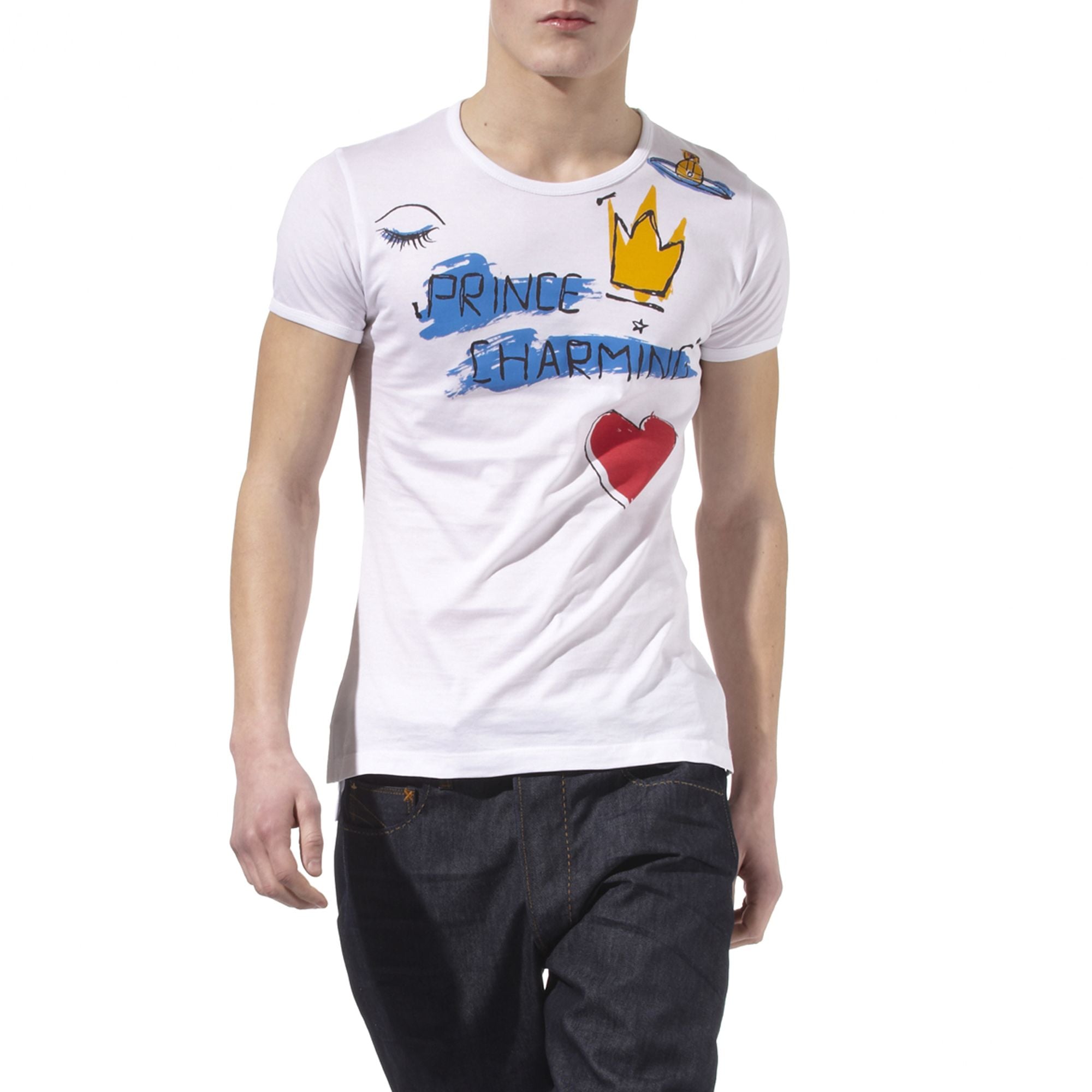 Vivienne Westwood Prince Charming Tshirt in White for Men Lyst