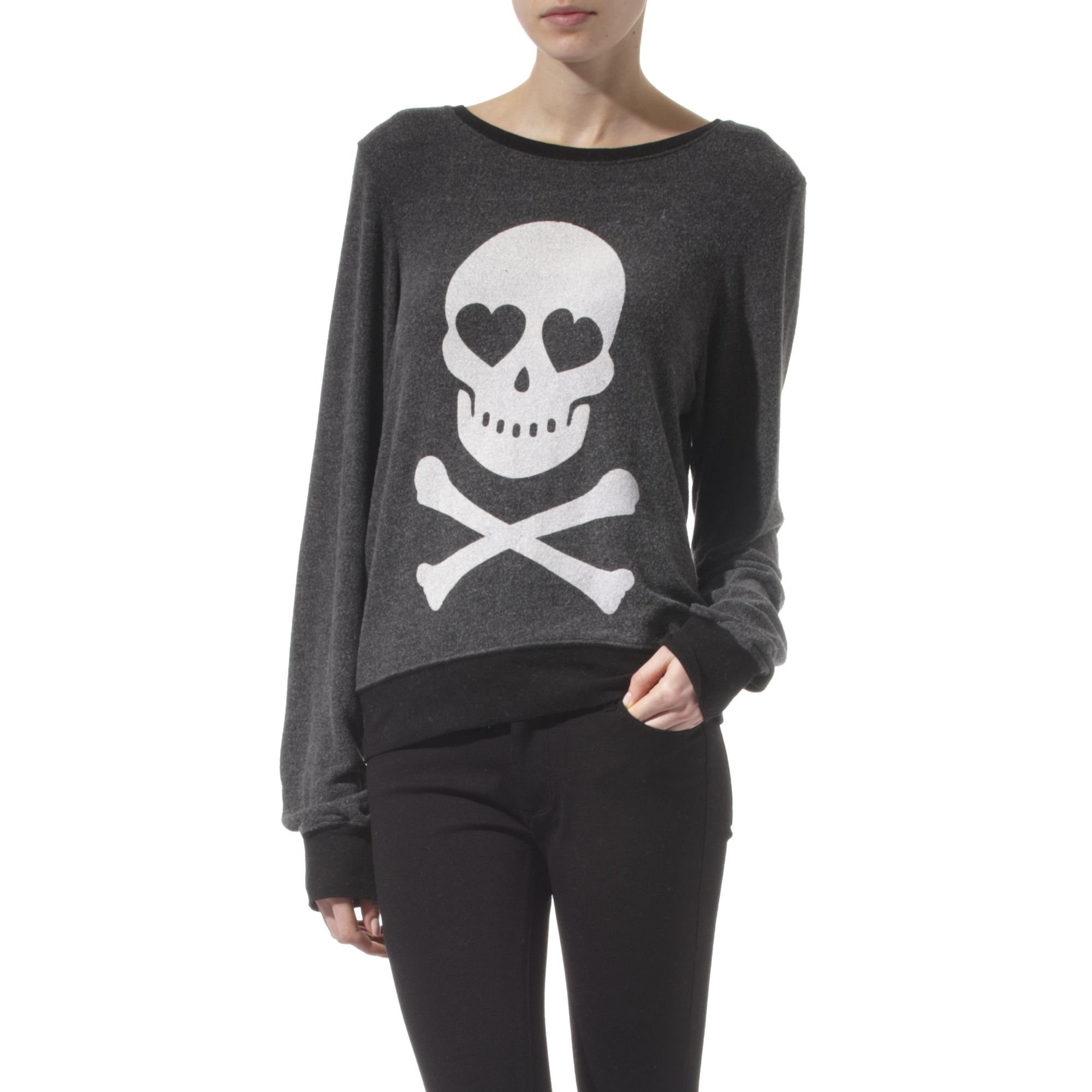 wildfox skull sweatshirt
