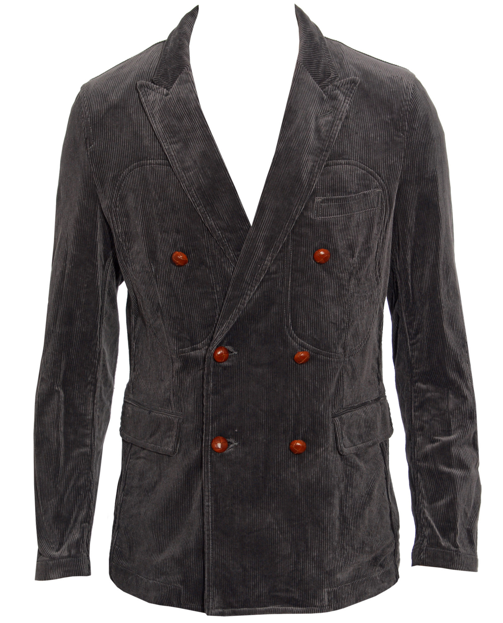Comme Des Garçons Corduroy Jacket in Gray for Men (grey) | Lyst