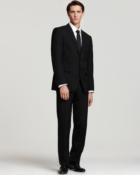 Boss Black Jam/sharp 120s Biotech Suit in Black for Men | Lyst