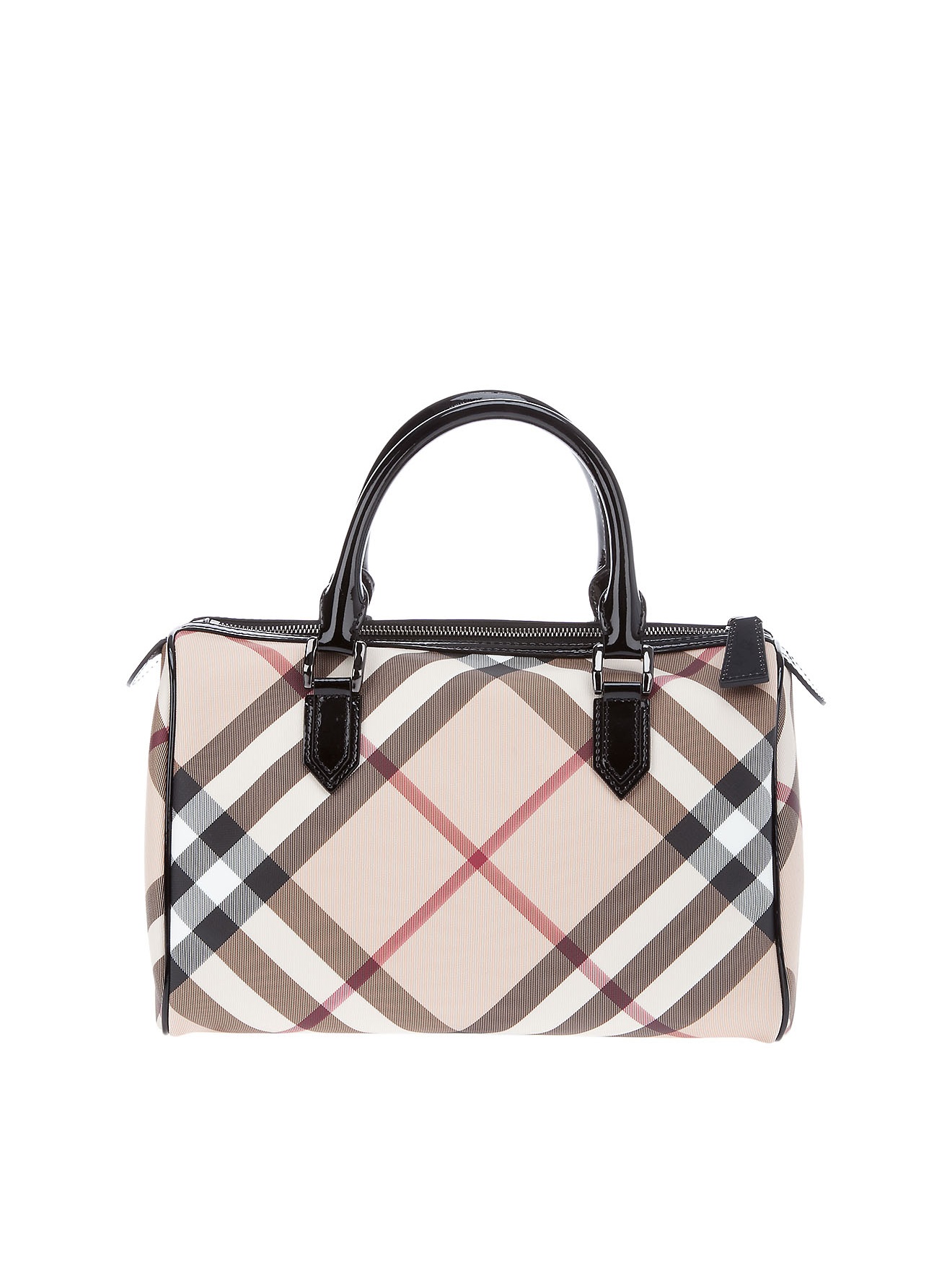 Burberry Nova Check Bowling Bag in Tan (Brown) Lyst