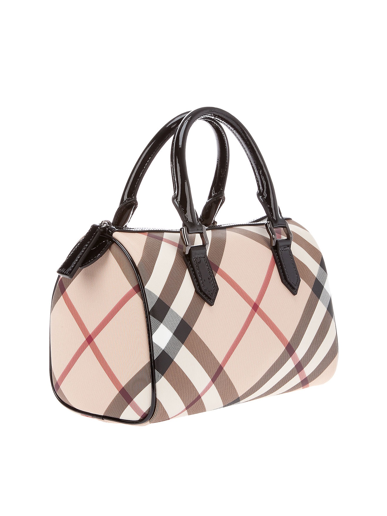 Burberry Nova Check Bowling Bag in Tan (Brown) Lyst