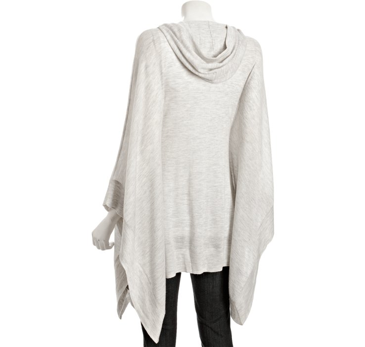 Lyst - Autumn Cashmere Dew Cashmere Hooded Poncho Sweater in White