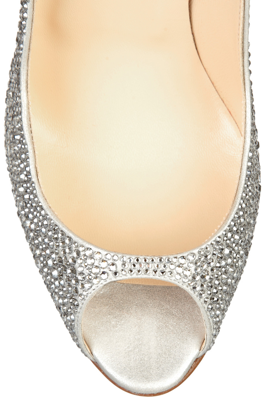 louboutin heels crystals