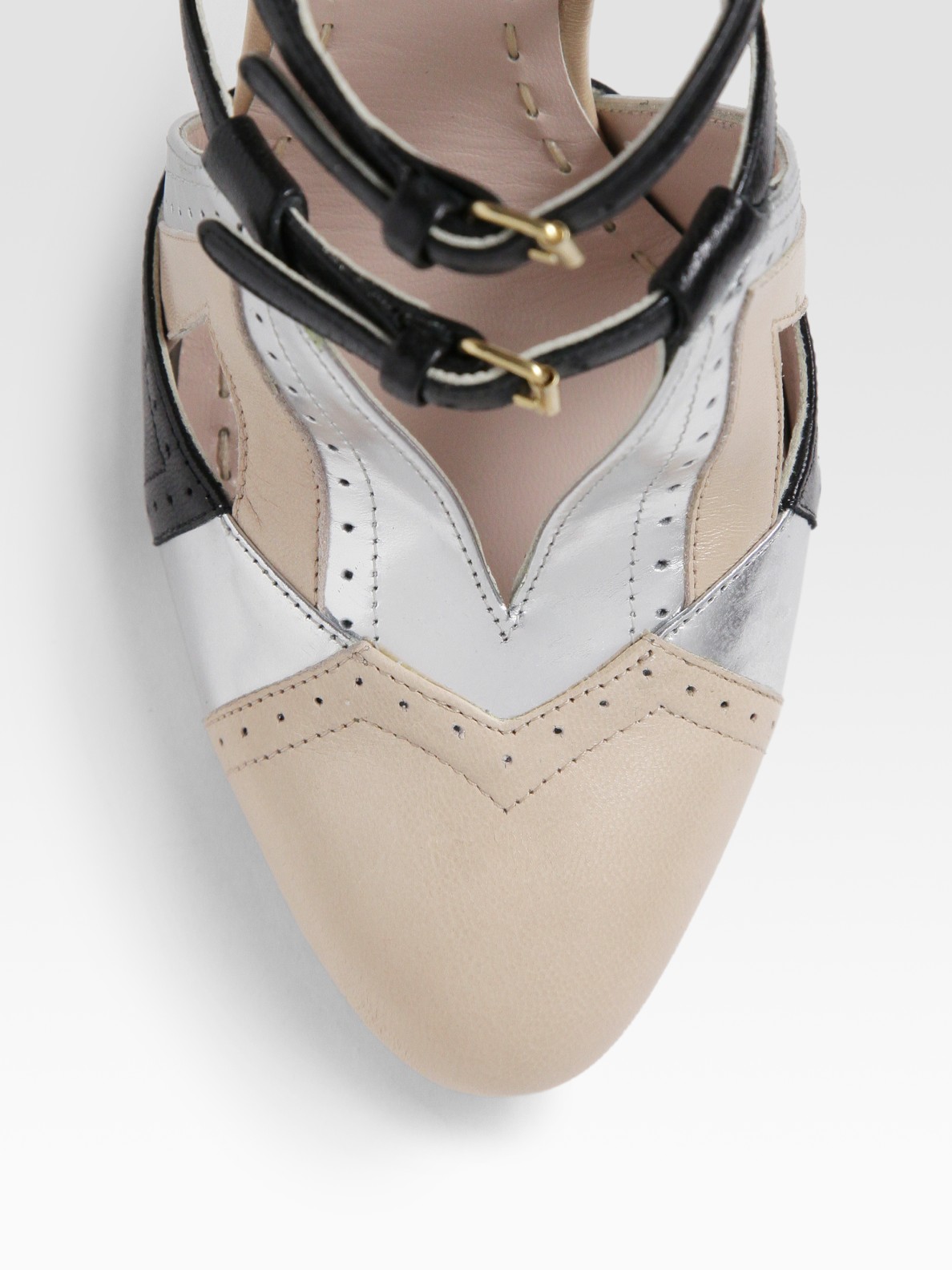 multi buckle mary jane