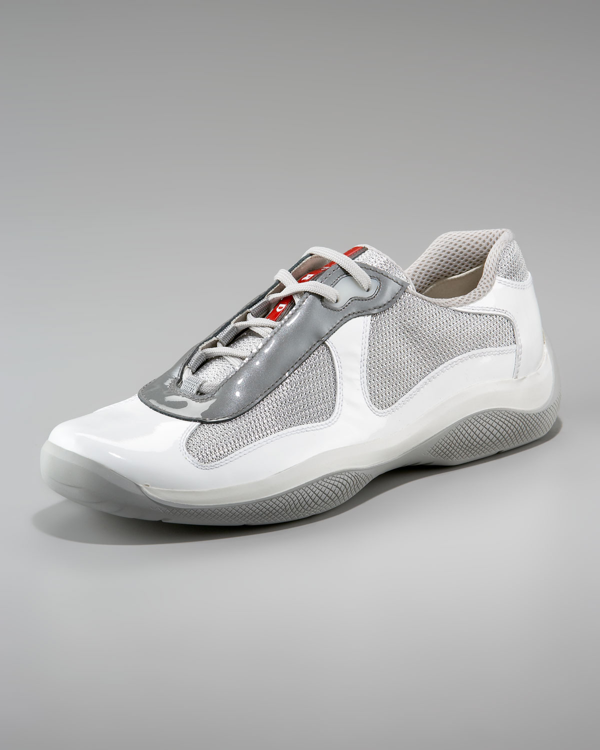 Prada Americas Cup Sneaker, White for 