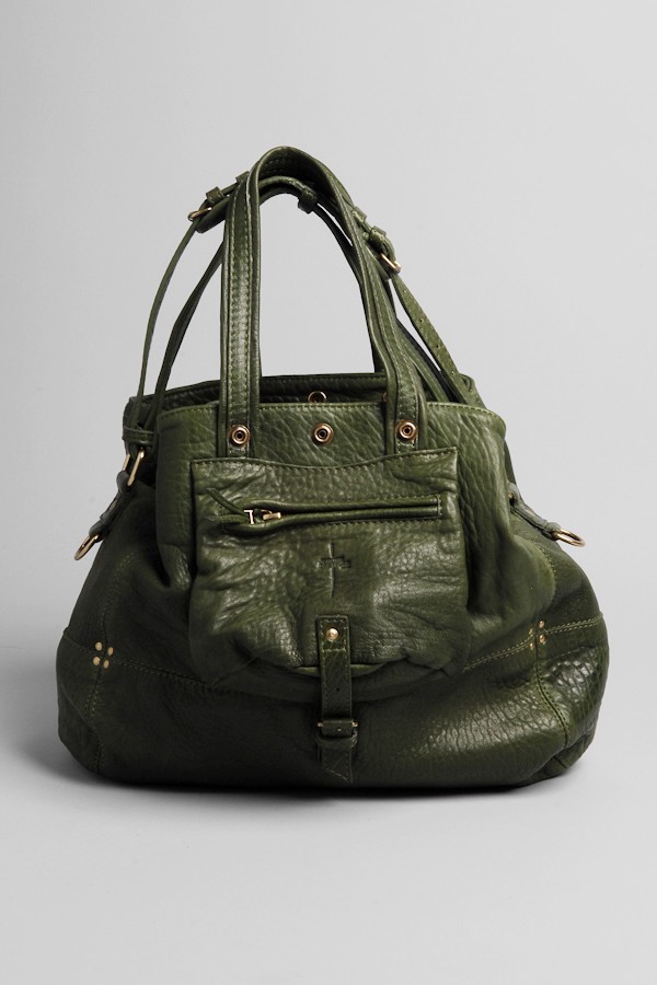 Jérôme dreyfuss Billy Bag Lamb in Green in Green | Lyst