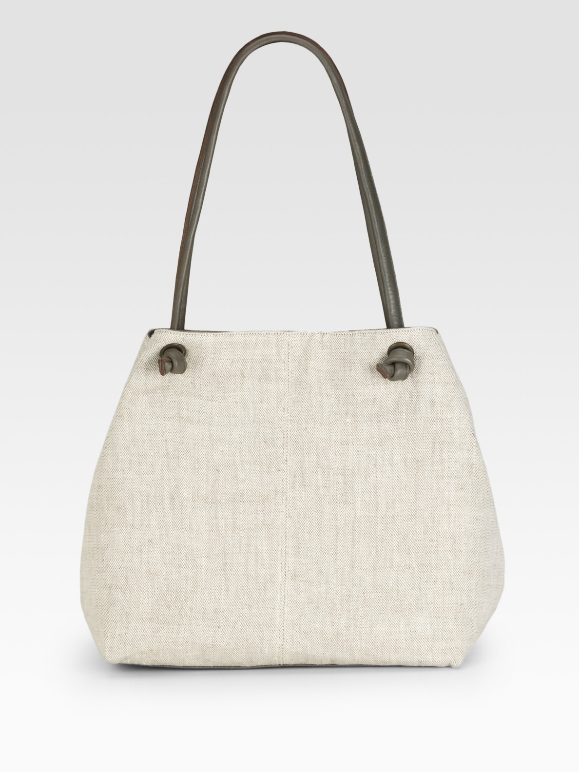 Eileen Fisher Slouch Bag In Natural Lyst