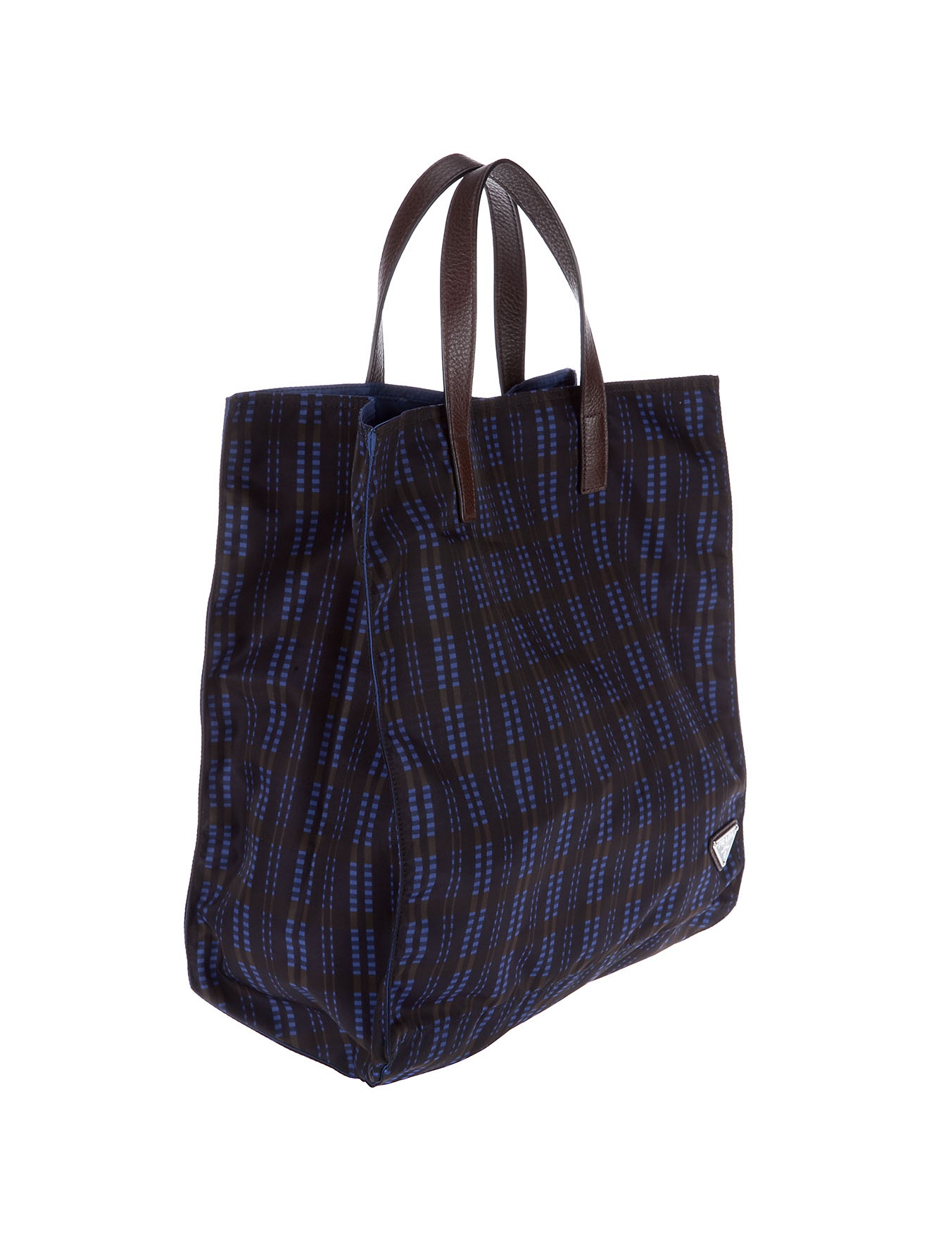 prada checked bag