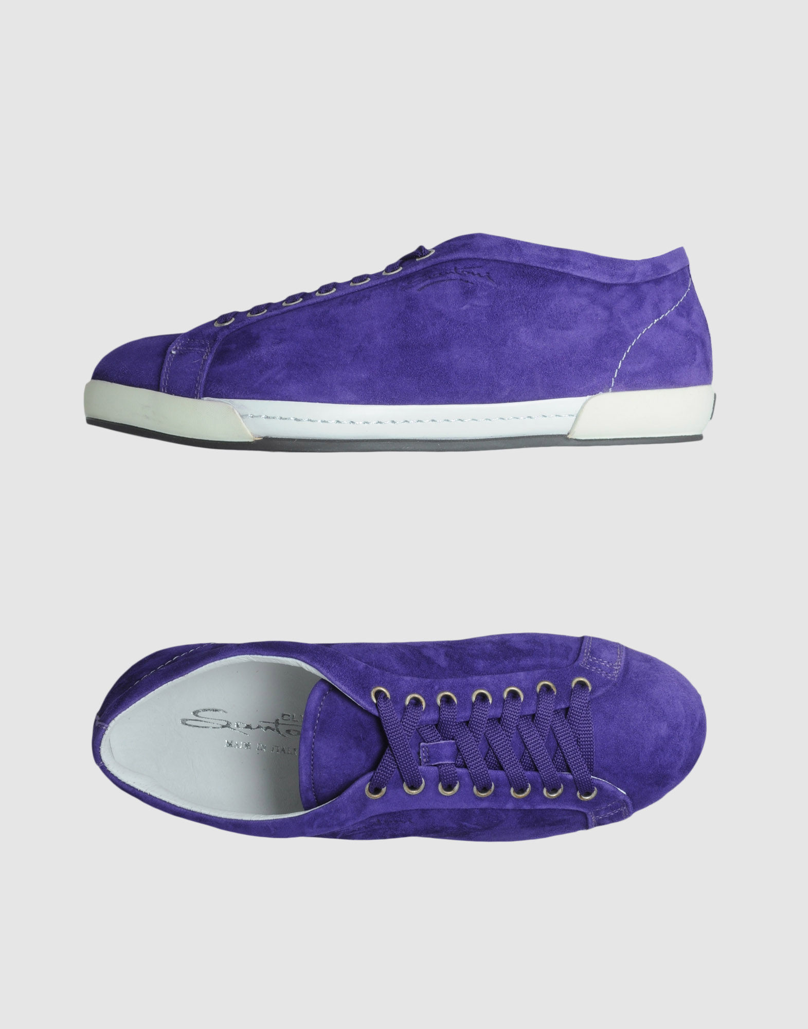 Santoni Sneakers in Purple for Men | Lyst