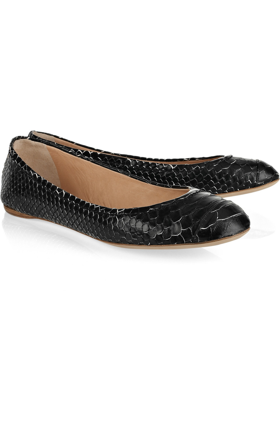 python ballet flats