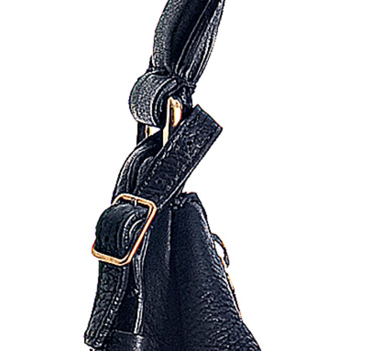Saint laurent Marine Leather Multy Hobo Bag in Blue (marine) | Lyst