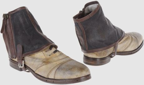 Diesel Black Gold Ankle Boots in Beige for Men (sand) | Lyst