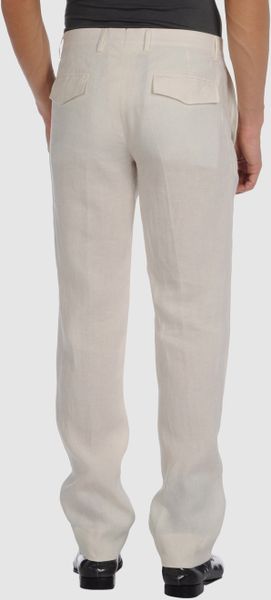 Lardini Dress Pants in White for Men (ivory) | Lyst